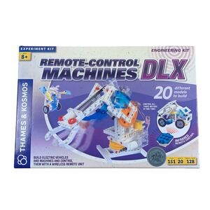 Thames Kosmos Remote Control Machines DLX Engineering Kit RC Robot Set 20 Models